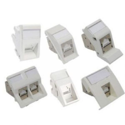 Molex Premise Networks Cat5e, Cat6a MOD-SNAP III Module,With UTP Shield Type