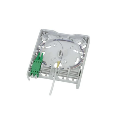 HellermannTyton Connectivity FWOA Series, Fibre 4 Way LC Wall Outlet,With Shielded Shield Type