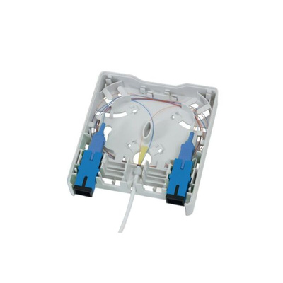 HellermannTyton Connectivity FWOA Series, Fibre 2 Way SC Wall Outlet,With Shielded Shield Type