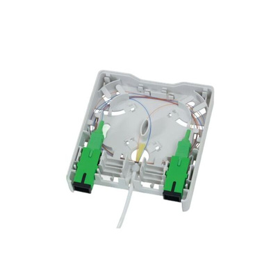 HellermannTyton Connectivity FWOA Series, Fibre 2 Way SC Wall Outlet,With Shielded Shield Type