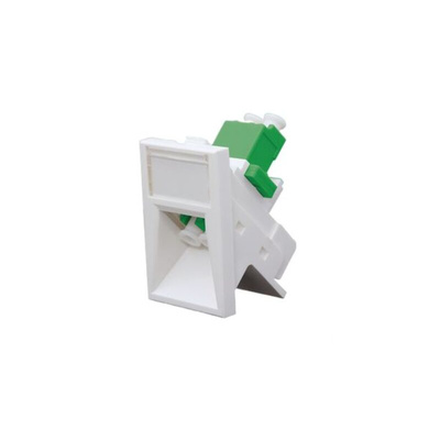 HellermannTyton Connectivity, HTC, LC, APC Singlemode Duplex Fibre Optic Connector