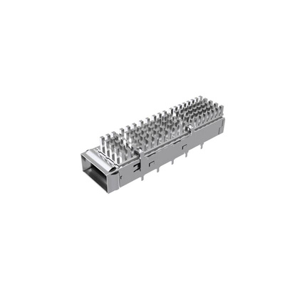 Amphenol Communications Solutions QSFP-DD I/O Connector Plug 76-Position, UE36C1620005B3A