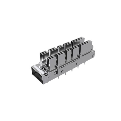 Amphenol Communications Solutions QSFP-DD I/O Connector Plug 76-Position, UE36C1621106A4A