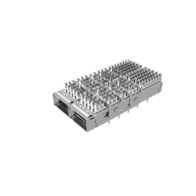 Amphenol Communications Solutions QSFP-DD I/O Connector Plug 76-Position, UE36C2620005B3A