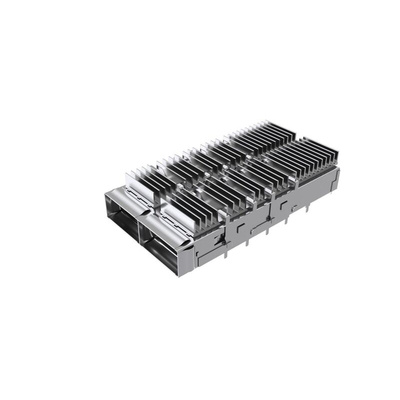 Amphenol Communications Solutions QSFP-DD I/O Connector Plug 76-Position, UE36C2620005C3A