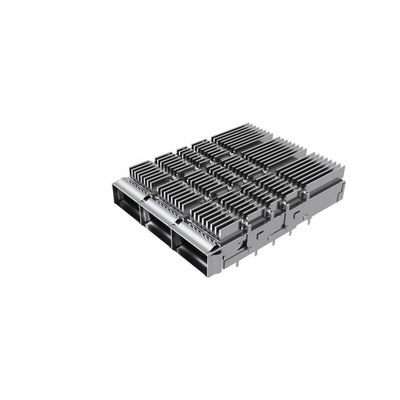 Amphenol Communications Solutions QSFP-DD I/O Connector Plug 76-Position, UE36C3620005A3A