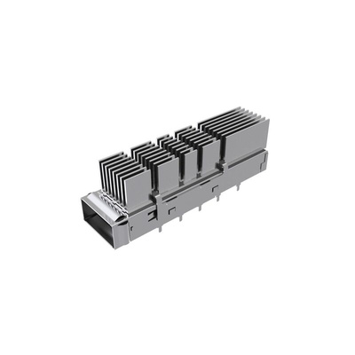 Amphenol Communications Solutions QSFP-DD I/O Connector Plug 76-Position, UE36D1620005A4A