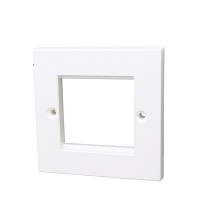 Amphenol Industrial HTC Series, Cat6a Single Gang 86 x 86 Faceplate