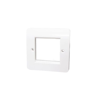 Amphenol Industrial HTC Series, Cat6a Single Gang 86 x 86 Faceplate