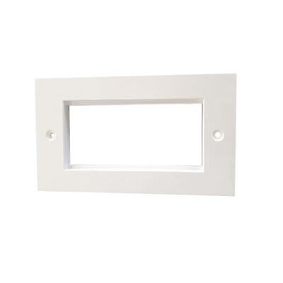 Amphenol Industrial HTC Series, Cat6a Double Gang 86 x 146 Faceplate