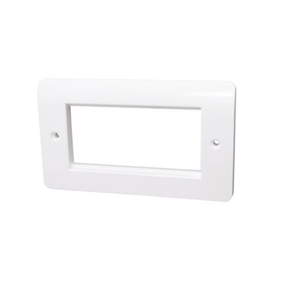 Amphenol Industrial HTC Series, Cat6a Double Gang 86 x 146 Faceplate