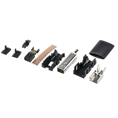 TE Connectivity Cable Mount Mini I/O Connector, 8 Way