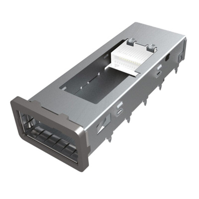 TE Connectivity zQSFP+ Cage Assembly, 1551891-1