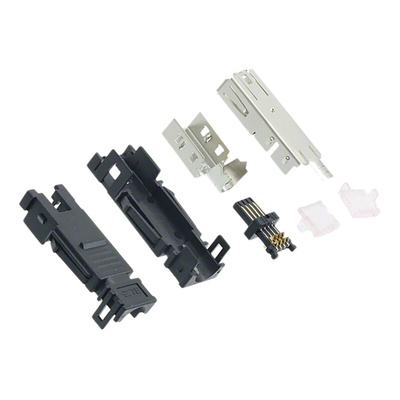 TE Connectivity, Type I Cable Mount Mini I/O Connector Female, 8 Way, Shielded