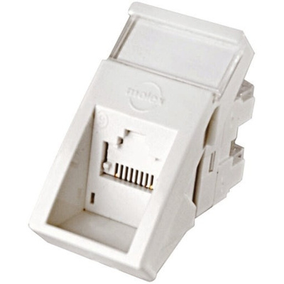 Molex Premise Networks White Telephone Socket