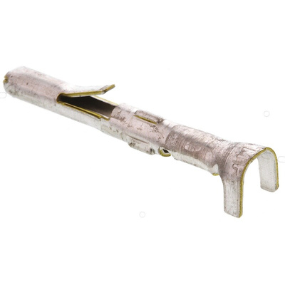 TE Connectivity Commercial MATE-N-LOK Series Male Crimp Terminal, 20AWG Min, 17AWG Max
