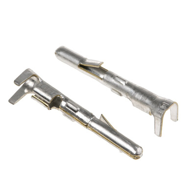 TE Connectivity Commercial MATE-N-LOK Series Male Crimp Terminal, 17AWG Min, 13AWG Max