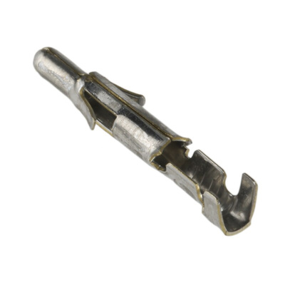 TE Connectivity Universal MATE-N-LOK Series Male Crimp Terminal, 24AWG Min, 18AWG Max
