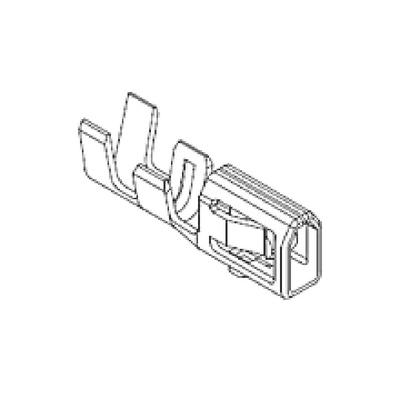 Molex Female Crimp Terminal, 32AWG Min, 28AWG Max