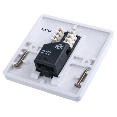 MK Electric Telephone Socket 1-way