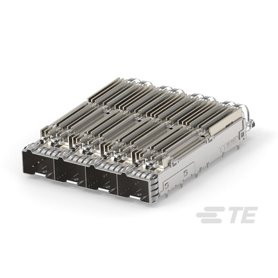 TE Connectivity Cage Assembly 4-Port 40-Position, 2356208-1