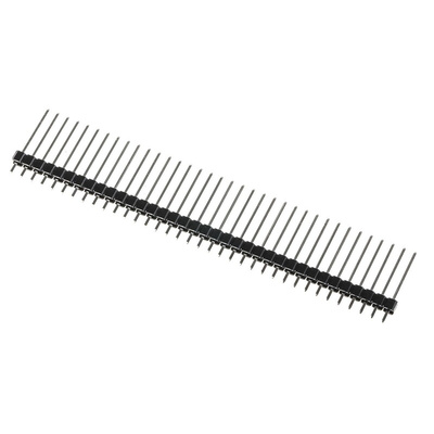 RS PRO Straight Through Hole Pin Header, 36 Contact(s), 2.54mm Pitch, 1 Row(s), Unshrouded