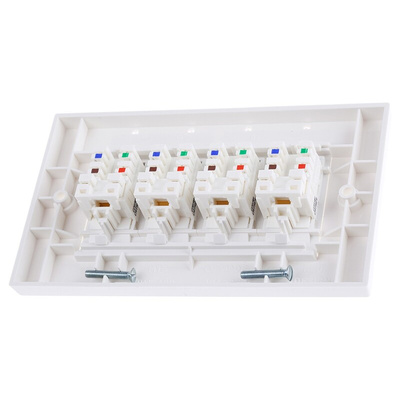Molex Premise Networks Telephone Socket 4-way