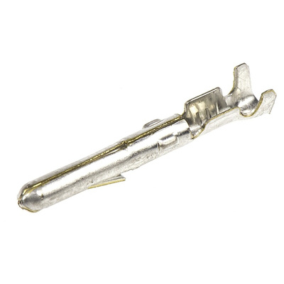 TE Connectivity Commercial MATE-N-LOK Series Male Crimp Terminal, 24AWG Min, 18AWG Max