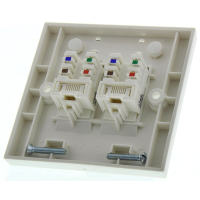 Molex Premise Networks Telephone Socket 2-way