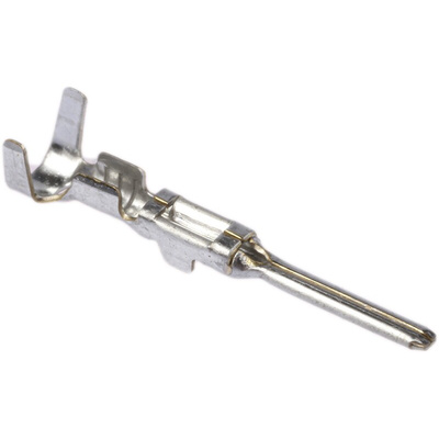 TE Connectivity MINI-MIC Series Male Crimp Terminal, 21AWG Min, 20AWG Max