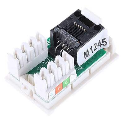 MK Electric White Telephone Socket