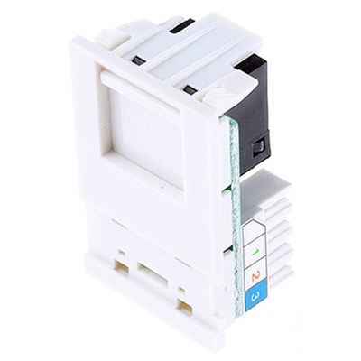 MK Electric White Telephone Socket