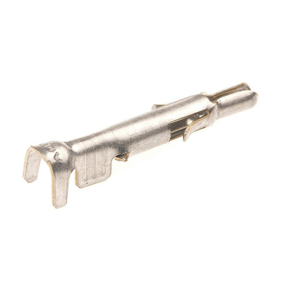 TE Connectivity Universal MATE-N-LOK Series Male Crimp Terminal, 20AWG Min, 14AWG Max