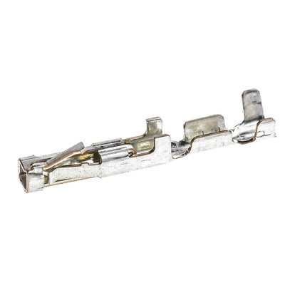 TE Connectivity Micro MATE-N-LOK Series Female Crimp Terminal, 30AWG Min, 26AWG Max