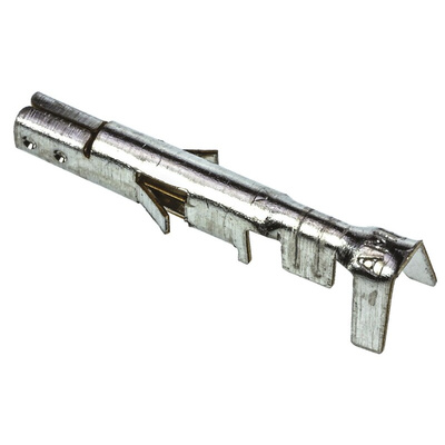 TE Connectivity VAL-U-LOK Series Female Crimp Terminal, 26AWG Min, 22AWG Max