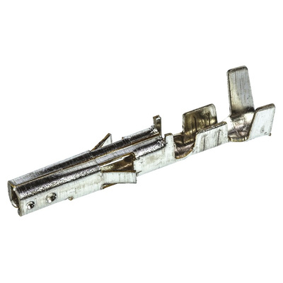 TE Connectivity VAL-U-LOK Series Female Crimp Terminal, 26AWG Min, 22AWG Max