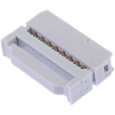 RS PRO 16-Way IDC Connector Socket for Cable Mount, 2-Row