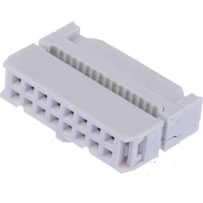 RS PRO 16-Way IDC Connector Socket for Cable Mount, 2-Row