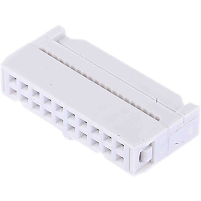 RS PRO 20-Way IDC Connector Socket for Cable Mount, 2-Row