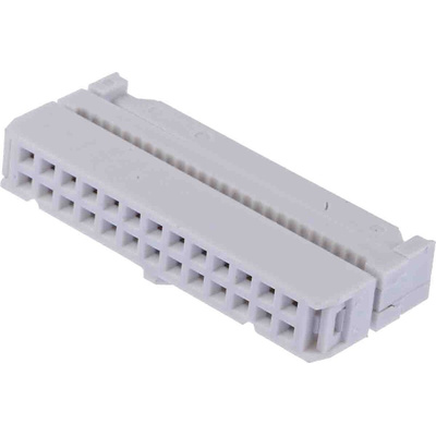 RS PRO 26-Way IDC Connector Socket for Cable Mount, 2-Row