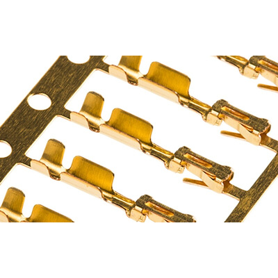 TE Connectivity AMPMODU MOD IV Series Female Crimp Terminal, 24AWG Min, 20AWG Max