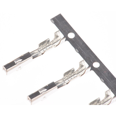 TE Connectivity MULTILOCK 040 II Series Female Crimp Terminal, 22AWG Min, 18AWG Max
