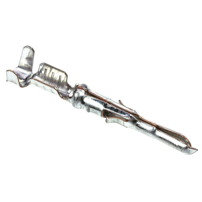 TE Connectivity Miniature Rectangular Series Male Crimp Terminal, 26AWG Min, 18AWG Max