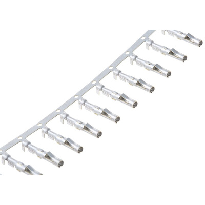 TE Connectivity Commercial MATE-N-LOK Series Female Crimp Terminal, 24AWG Min, 18AWG Max
