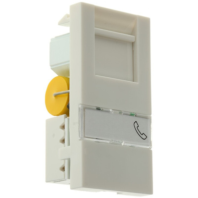 MK Electric Telephone Socket 1-way