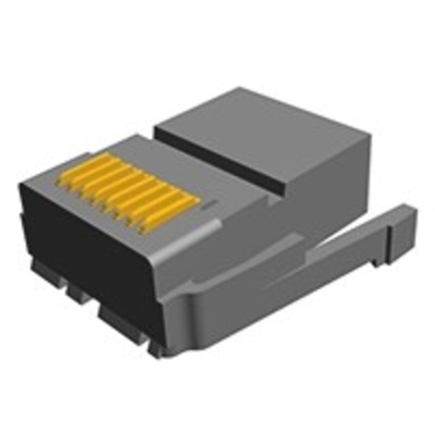 TE Connectivity Male Telephone Connector, , 50, 8 Way Crimp Termination