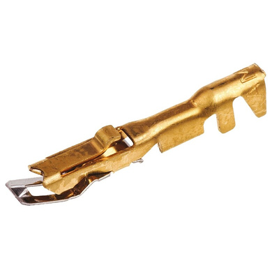 TE Connectivity AMPMODU Series Female Crimp Terminal, 30AWG Min, 28AWG Max