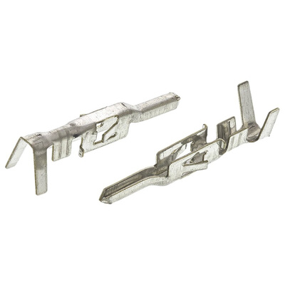 TE Connectivity VAL-U-LOK Series Male Crimp Terminal, 24AWG Min, 18AWG Max