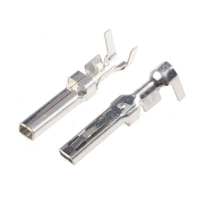 JST VL Series Male Crimp Terminal, 22AWG Min, 16AWG Max