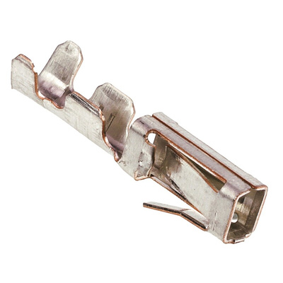 TE Connectivity AMPMODU MOD I Series Female Crimp Terminal, 22AWG Min, 18AWG Max